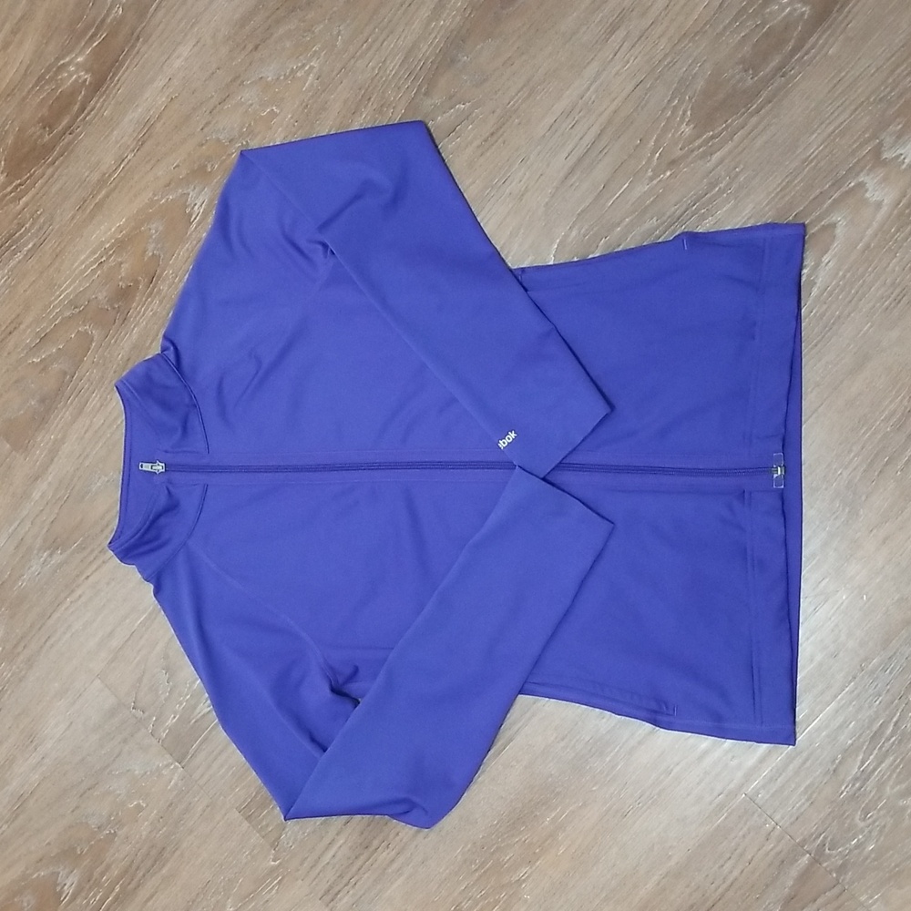 (M) Reebok PlayDry Fitted Studio Stretch Athleisure Athletic Sporty Tennis Prep